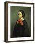 Portrait of Mademoiselle Jacquet, 1857-Gustave Courbet-Framed Giclee Print