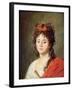 Portrait of Mademoiselle Maillard as the Goddess of Reason at the Fete De L'Eglise De Notre-Dame-Jean Francois Garneray-Framed Giclee Print