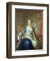 Portrait of Mademoiselle Marie Salle 1737-Louis-Michel van Loo-Framed Giclee Print