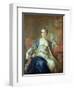 Portrait of Mademoiselle Marie Salle 1737-Louis-Michel van Loo-Framed Giclee Print