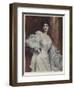 Portrait of Mademoiselle O Pastre-Francois Flameng-Framed Giclee Print