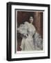 Portrait of Mademoiselle O Pastre-Francois Flameng-Framed Giclee Print