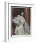 Portrait of Mademoiselle O Pastre-Francois Flameng-Framed Giclee Print