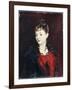 Portrait of Mademoiselle Suzanne Poirson, 1884-John Singer Sargent-Framed Premium Giclee Print