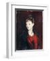 Portrait of Mademoiselle Suzanne Poirson, 1884-John Singer Sargent-Framed Giclee Print