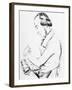 Portrait of Magician Robert Houdin-null-Framed Giclee Print