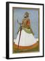 Portrait Of Maharaja Jagat Singh Of Jaipur (R.1803-1818)-null-Framed Giclee Print