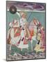 Portrait of Maharajah Ajit Singh of Jodhpur (1678-1724) (Gouache on Paper)-Indian-Mounted Giclee Print