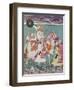 Portrait of Maharajah Ajit Singh of Jodhpur (1678-1724) (Gouache on Paper)-Indian-Framed Premium Giclee Print