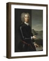 Portrait of Major General Paul Mascarene, 1729-John Smibert-Framed Giclee Print