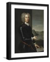 Portrait of Major General Paul Mascarene, 1729-John Smibert-Framed Giclee Print