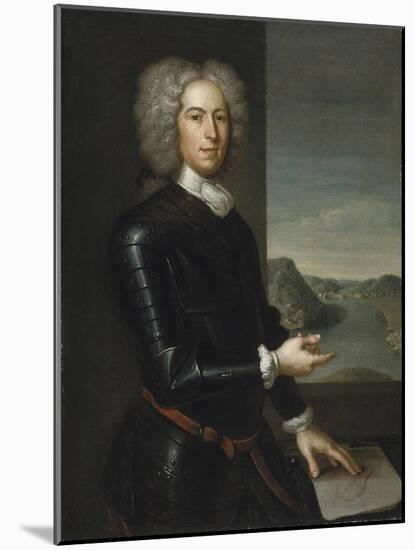 Portrait of Major General Paul Mascarene, 1729-John Smibert-Mounted Giclee Print