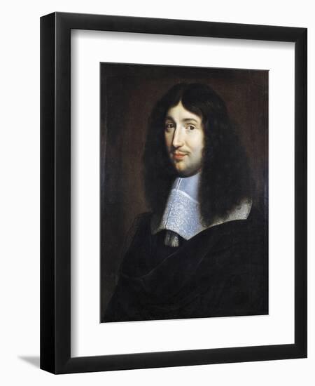 Portrait of Man, Presumably Jean Baptiste Colbert (1619-1683), Painted by Philippe De Champaigne (1-Philippe De Champaigne-Framed Giclee Print