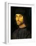 Portrait of Man with a Hat-Alvise Vivarini-Framed Giclee Print