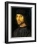 Portrait of Man with a Hat-Alvise Vivarini-Framed Giclee Print