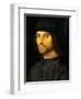 Portrait of Man with a Hat-Alvise Vivarini-Framed Giclee Print