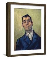 Portrait of Man-Vincent van Gogh-Framed Giclee Print