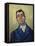 Portrait of Man-Vincent van Gogh-Framed Stretched Canvas