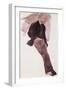 Portrait of Manet-Edgar Degas-Framed Giclee Print