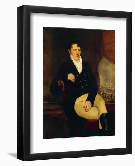 Portrait of Manuel Belgrano-null-Framed Giclee Print