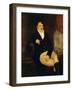 Portrait of Manuel Belgrano-null-Framed Giclee Print