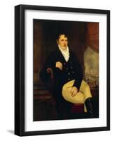 Portrait of Manuel Belgrano-null-Framed Giclee Print