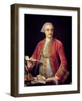 Portrait of Manuel De Roda-Pompeo Girolamo Batoni-Framed Giclee Print