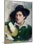 Portrait of Marc Chagall, C.1910-Yuri Moiseyevich Pen-Mounted Giclee Print