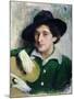 Portrait of Marc Chagall, C.1910-Yuri Moiseyevich Pen-Mounted Giclee Print