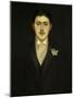 Portrait of Marcel Proust-Jacques Emile Blanche-Mounted Art Print
