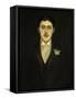 Portrait of Marcel Proust-Jacques Emile Blanche-Framed Stretched Canvas