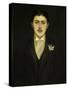 Portrait of Marcel Proust-Jacques Emile Blanche-Stretched Canvas