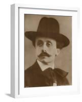 Portrait of Marcel Samuel-Rousseau-null-Framed Photographic Print
