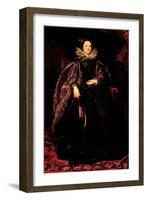 Portrait of Marchesa Balbi-Sir Anthony Van Dyck-Framed Art Print