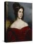 Portrait of Marchesa Marianna Florenzi, 1831-Joseph Karl Stieler-Stretched Canvas