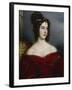 Portrait of Marchesa Marianna Florenzi, 1831-Joseph Karl Stieler-Framed Giclee Print