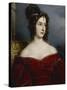 Portrait of Marchesa Marianna Florenzi, 1831-Joseph Karl Stieler-Stretched Canvas