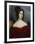 Portrait of Marchesa Marianna Florenzi, 1831-Joseph Karl Stieler-Framed Giclee Print