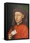 Portrait of Marco Barbarigo, C.1449-50-Jan van Eyck-Framed Stretched Canvas