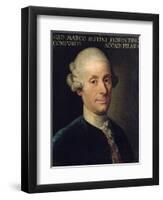 Portrait of Marco Rutini, Italian Composer-null-Framed Giclee Print