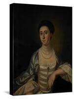 Portrait of Marcy Olney, C.1771-Jeremiah Theus-Stretched Canvas