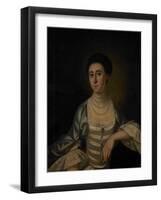 Portrait of Marcy Olney, C.1771-Jeremiah Theus-Framed Giclee Print