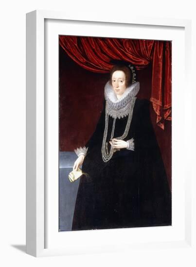 Portrait of Margaret Belasyse-Marcus the Younger Gheeraerts-Framed Giclee Print