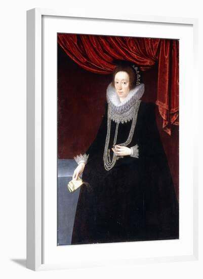 Portrait of Margaret Belasyse-Marcus the Younger Gheeraerts-Framed Giclee Print