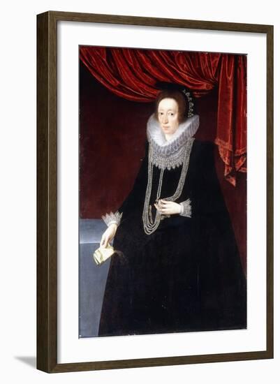 Portrait of Margaret Belasyse-Marcus the Younger Gheeraerts-Framed Giclee Print