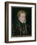 Portrait of Margaret, Duchess of Parma (1522-86), Regent of the Netherlands 1559-67-Francois Clouet-Framed Giclee Print