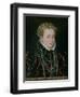 Portrait of Margaret, Duchess of Parma (1522-86), Regent of the Netherlands 1559-67-Francois Clouet-Framed Giclee Print