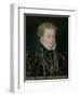 Portrait of Margaret, Duchess of Parma (1522-86), Regent of the Netherlands 1559-67-Francois Clouet-Framed Giclee Print