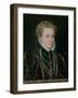 Portrait of Margaret, Duchess of Parma (1522-86), Regent of the Netherlands 1559-67-Francois Clouet-Framed Giclee Print