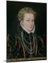 Portrait of Margaret, Duchess of Parma (1522-86), Regent of the Netherlands 1559-67-Francois Clouet-Mounted Giclee Print